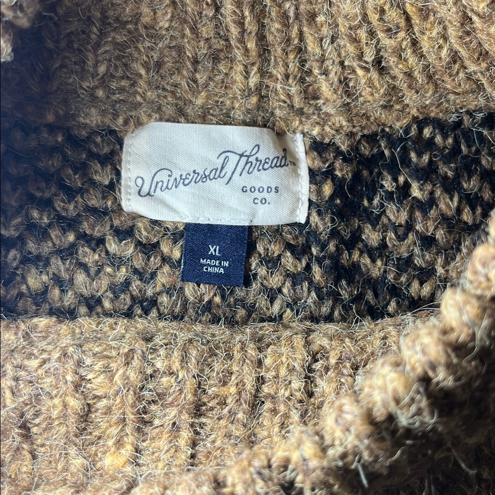 Universal Thread Brown Knit Sweater - image 2